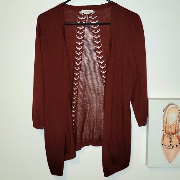Maurices Sweaters - Maurices Women's Brown Cardigan  Size M